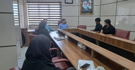 نشست سرپرست دانشگاه علوم و فنون دریایی خرمشهر با نمایندگان شورای صنفی دانشجویان