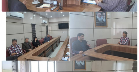 نشست رئیس دانشگاه علوم و فنون دریایی خرمشهر با رابطین تفاهم‌نامه‌های دانشگاه