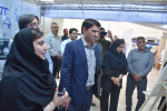 بازدید سرپرست دانشگاه علوم و فنون دریایی خرمشهر از جشنواره فرهنگی دانشجویی حرکت