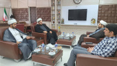دیدار رئیس اداره تبلیغات اسلامی شهرستان خرمشهر با سرپرست دانشگاه علوم و فنون دریایی خرمشهر