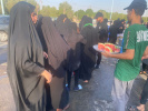 برپایی موکب دانشگاه علوم و فنون دریایی خرمشهر در سالروز شهادت امام رضا(ع)