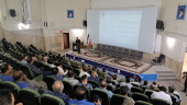نشست هیأت رئیسه دانشگاه و یاوران علمی به مناسبت هفته دفاع مقدس و شروع سال تحصیلی جدید