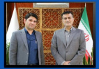 دیدار رئیس دانشگاه علوم و فنون دریایی خرمشهر و رئیس اداره کل مالیاتی استان خوزستان