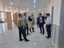 بازدید رئیس دانشگاه علوم و فنون دریایی خرمشهر از کتابخانه مرکزی دانشگاه