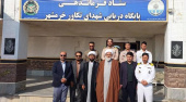 دیدار رئیس دانشگاه علوم و فنون دریایی خرمشهر با فرمانده پایگاه دریایی خرمشهر به مناسبت روز نیروی دریایی