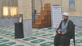 برگزاری مراسم ختم قرآن در پی شهادت قائد امت حضرت آیت الله امام خامنه ای (قدس سره) در دانشگاه علوم و فنون دریایی خرمشهر